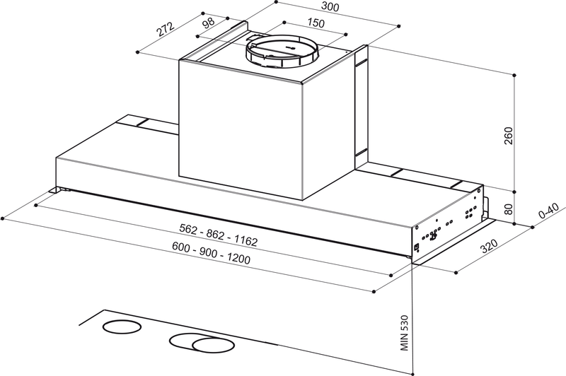 HOOD IN-NOVA COMFORT EV8 X A60/2