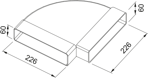 HORIZONTAL CRO 90 BEND