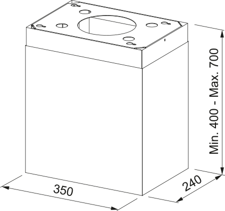 CHIMNEY CG MATT CHOLE' XL IS.