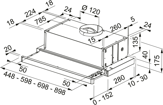 HOOD FLEXA NG HIP AM/X A90