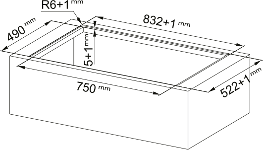 HOB EXTRACTOR  GALILEO STRIPES A830